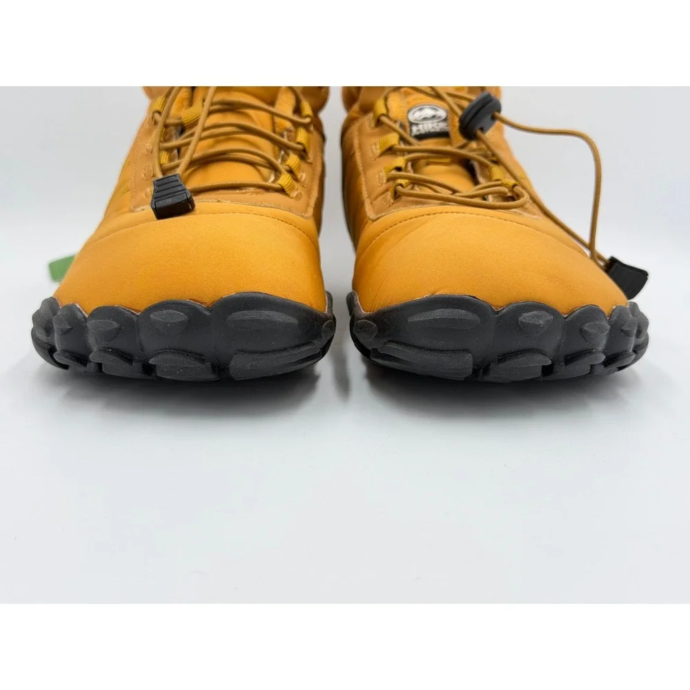 HIKE Footwear HF Barefoot Winter Boots Mens EU 42 Yellow Insulated Wide Toe Box